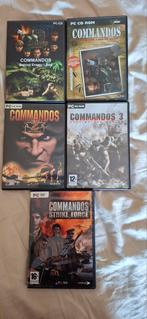 Commandos Serie Compleet - PC Games, Spelcomputers en Games, Games | Pc, Ophalen of Verzenden, Gebruikt, Strategie en Constructie