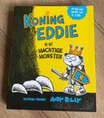 Koning Eddie en het machtige monster, Boeken, Andy Riley, Ophalen of Verzenden, Zo goed als nieuw