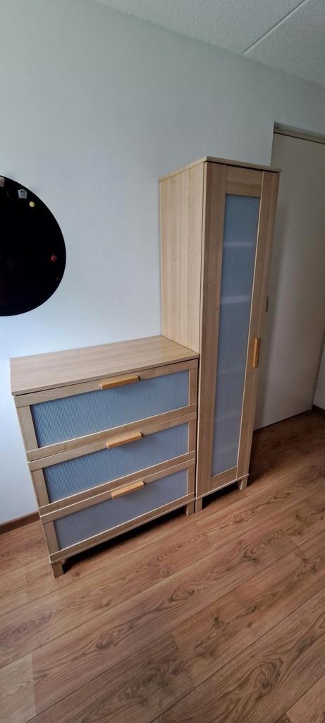 IKEA kasten Hemnes, Huis en Inrichting, Kasten | Vitrinekasten, Gebruikt, 50 tot 100 cm, 25 tot 50 cm, Met lade(s), Met deur(en)