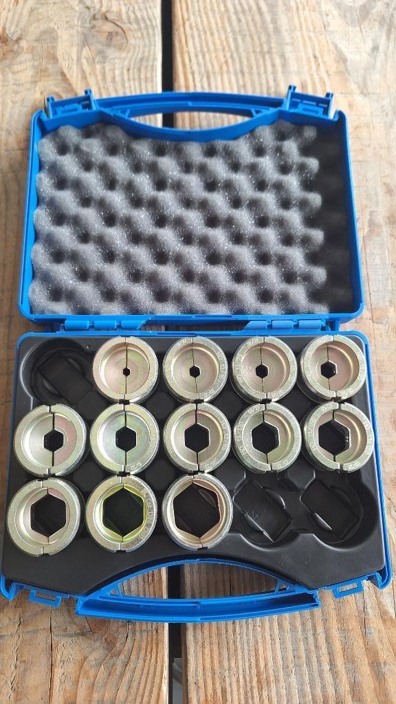12x Klauke Inzetschalen voor de 120/42 CFM tang. NIEUW!, Auto diversen, Autogereedschap, Nieuw, Ophalen of Verzenden