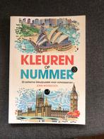Kleurboek Kleuren op Nummer 3 - Skylines, Boeken, Ophalen of Verzenden, Gelezen, Tekenen en Schilderen, Geschikt voor kinderen