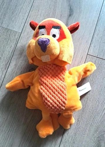 Fabeltjeskrant handpop Bever beschikbaar voor biedingen