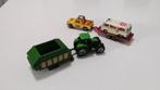 Siku setje ( Mercedes G, VW busje, autoambulance + tractor ), Ophalen of Verzenden, Gebruikt, Auto