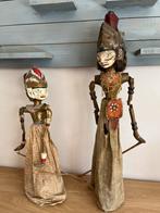 2 Wayang poppen, Antiek en Kunst, Kunst | Niet-Westerse kunst, Ophalen of Verzenden
