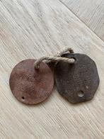Canadese dogtag / naamplaatje, Verzenden, Landmacht, Engeland, Embleem of Badge