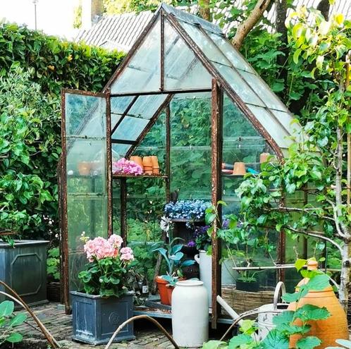 Greenhouse / Kas, Tuin en Terras, Kassen, Gebruikt, Kweekkas, Staal, Glas, Ophalen