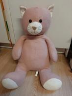 HEMA roze kat poes knuffel XL 75 cm, Kinderen en Baby's, Speelgoed | Knuffels en Pluche, Ophalen of Verzenden, Poes