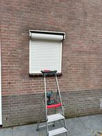 Rolluik 86,5 breed 103 lang, Doe-het-zelf en Verbouw, Rolluiken, Ophalen, Minder dan 100 cm, 100 tot 150 cm, Crème of Beige
