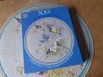 Ronde legpuzzel 500 stukjes, Ophalen of Verzenden, 500 t/m 1500 stukjes, Gebruikt, Legpuzzel