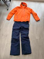 Kjus ski jas oranje maat 52 + Kjus broek maat 54, Ophalen, Gedragen, Maat 52/54 (L), Pak
