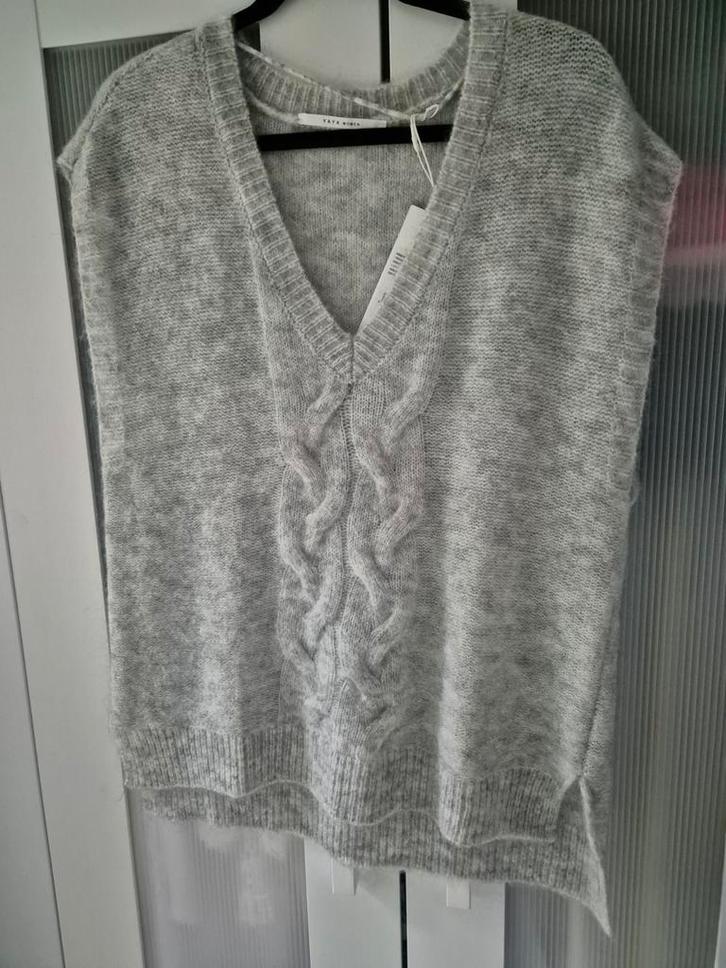 Spencer van Yaya, Kleding | Dames, Truien en Vesten, Nieuw, Grijs, Ophalen of Verzenden