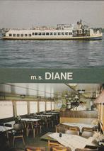 m.s Diane, Verzamelen, Scheepvaart, Ophalen of Verzenden, Zo goed als nieuw, Motorboot, Kaart, Foto of Prent