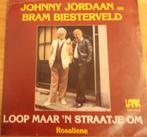 Johnny Jordaan & Bram Biesterveld < Loop maar 'n straatje om, Gebruikt, 7 inch, Single, Ophalen of Verzenden