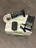 Festool AGC 18-125 Plus Accu Haakse Slijper., Ophalen of Verzenden, Zo goed als nieuw, 1000 watt of meer, Haakse handslijpmachine