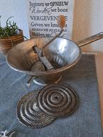 Brocante passeerzeef groente pureerzeef handmatig Passe-Vite, Ophalen of Verzenden