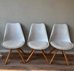 Gratis witte kuipstoeltjes 3x, Ophalen, Kunststof, Gebruikt, Drie