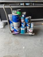 Diverse soorten verf (zonder kar ), Doe-het-zelf en Verbouw, Verf, Beits en Lak, 15 tot 20 liter, Ophalen of Verzenden, Gebruikt