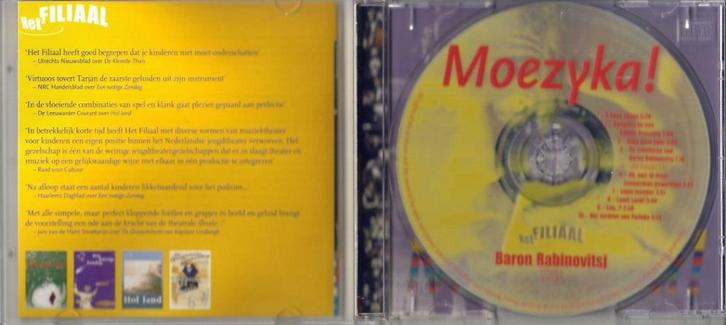 CD Baron Rabinovitsj- Moezyka! van het Filiaal, Cd's en Dvd's, Cd's | Kinderen en Jeugd, Zo goed als nieuw, Verhaal of Sprookje