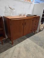 Vintage Deens design dressoir lowboard kastje Mid-century, Huis en Inrichting, Kasten | Dressoirs, Ophalen, Gebruikt, 100 tot 150 cm