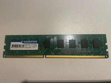 Silicon Power 2GB DDR3-1333 (PC3-10600) UDIMM – desktop RAM beschikbaar voor biedingen