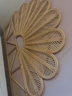 Rotan hoofdbord 160, Huis en Inrichting, Slaapkamer | Bedden, Ophalen, Tweepersoons, Zo goed als nieuw, 160 cm