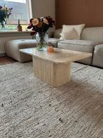 Travertin salontafel, Minder dan 50 cm, 50 tot 100 cm, Ophalen of Verzenden, Zo goed als nieuw
