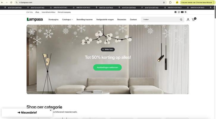 Te koop: Kant-en-klare dropshipping lampen webshop – Lampasa, Zakelijke goederen, Exploitaties en Overnames