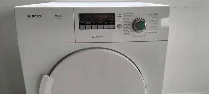 Bosch Maxx 7 Sensitive Wasdroger, Witgoed en Apparatuur, Wasdrogers, Gebruikt, Condens, Voorlader, 6 tot 8 kg, 85 tot 90 cm, Anti-kreukfase