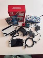 Switch OLED plus vele extra’s, Switch OLED, Met games, Ophalen of Verzenden, Zo goed als nieuw