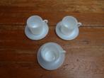 3 opaline espressokopjes, nestle, Antiek en Kunst, Ophalen of Verzenden