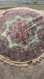 Vintage Chiraz vloerkleed - Ø 140 cm, Rond, Ophalen of Verzenden, Vintage oosters, O