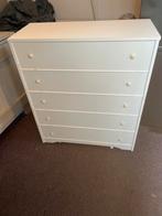 Opklapbed, Huis en Inrichting, Ophalen, Eenpersoons, Wit, 190 cm of minder