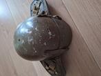 Mooie gave helm, Ophalen of Verzenden, Landmacht, Nederland, Helm of Baret