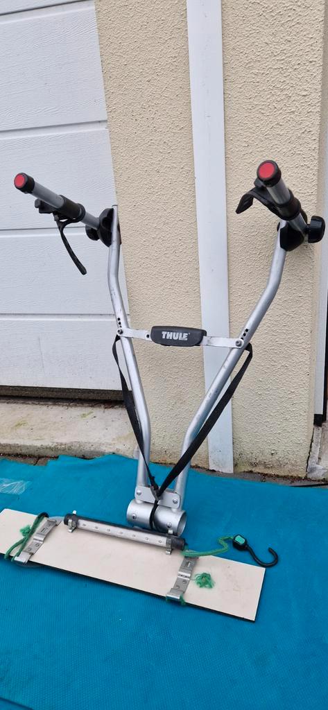 Thule Xpress 970 trekhaak fietsendrager& lightboard/kenteken, Auto diversen, Fietsendragers, Gebruikt, Trekhaakdrager, Brede banden