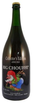 Fles Big Chouffe collectors Edition 2010, Verzamelen, Biermerken, Ophalen of Verzenden, Nieuw, Flesje(s), Overige merken