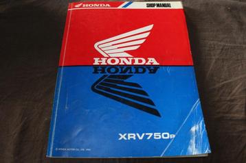 Honda XRV750 p 1992 Africa twin motorcycle shop manual XRV beschikbaar voor biedingen