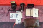 Vintage Vivitar 283 flitser met toebehoren., Audio, Tv en Foto, Fotografie | Flitsers, Ophalen, Zo goed als nieuw, Overige merken