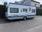 Nette Fendt Diamant 510 enkele bedden, Caravans en Kamperen, Caravans, Schokbreker, Rondzit, Particulier, Fendt