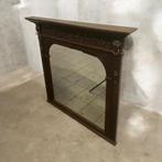 Antieke zware spiegel 105x95 cm, Ophalen, Rechthoekig, 100 tot 150 cm