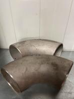 2 stuks Roestvrijstalen Bochten 2-1/2", Doe-het-zelf en Verbouw, Metalen, Verzenden
