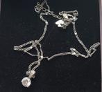 Swarovski Ketting met Hanger, Gebruikt, Ophalen of Verzenden, Zilver, Overige materialen