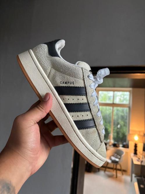 Adidas Campus 00S Crystal White Core Black 38 2/3, Kleding | Dames, Schoenen, Zo goed als nieuw, Sneakers of Gympen, Overige kleuren