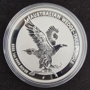 1 oz Australian Wedge-Tailed Eagle Zilver Munt 2023 beschikbaar voor biedingen