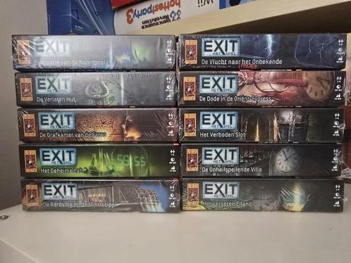 Exit - Escape room spellen, Hobby en Vrije tijd, Gezelschapsspellen | Bordspellen, Nieuw, Een of twee spelers, Drie of vier spelers