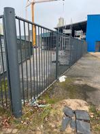 Spijlenhekwerk inclusief poorten, Ophalen, Gebruikt, IJzer, Tuinhek