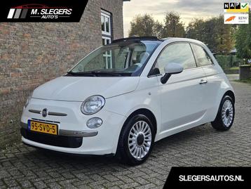 Fiat 500 0.9 TwinAir by Gucci*Cabrio*Leder*Nieuwe APK*NAP beschikbaar voor biedingen