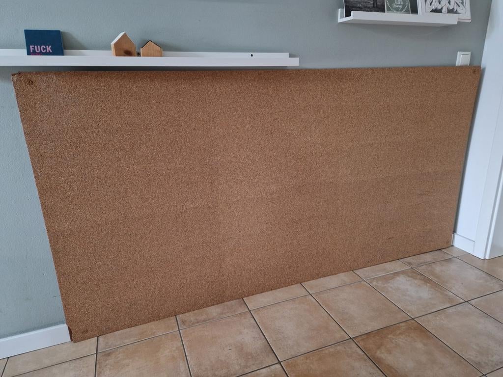 Groot! Prikbord 100x200 cm, Huis en Inrichting, Woonaccessoires | Memoborden, Ophalen, Gebruikt, Prikbord