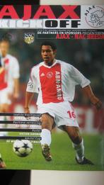 Programmaboekje Ajax-NAC 17-12-2003, Verzamelen, Ophalen of Verzenden, Nieuw, Ajax, Boek of Tijdschrift