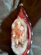 Antieke kerstbal Frozen Charlotte, Antiek en Kunst, Curiosa en Brocante, Ophalen of Verzenden