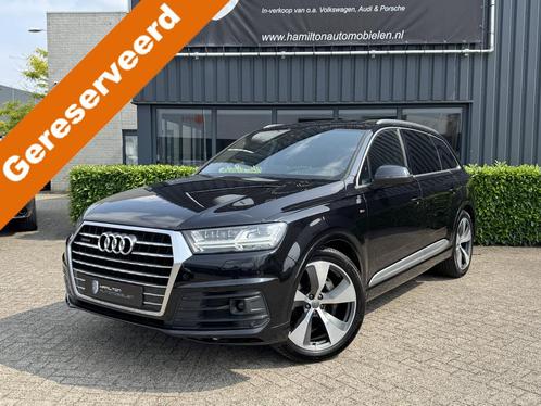 Audi Q7 3.0 V6 TDI 272PK Quattro S-Line 7persoons Full Optio, Auto's, Audi, Bedrijf, Te koop, Q7, 4x4, ABS, Achteruitrijcamera